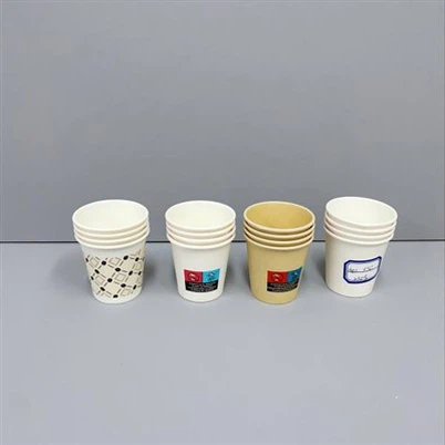 3 Oz একক প্রাচীর ছোট আকারের বায়োডিগ্রেডেবল পেপার কাপ Ø55